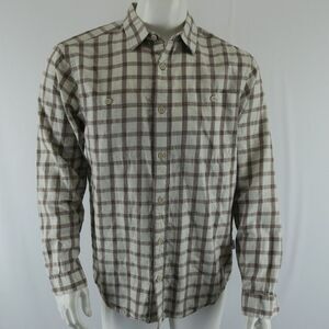 Patagonia Long Sleeve‎ Button Up Shirt Mens M Organic Cotton